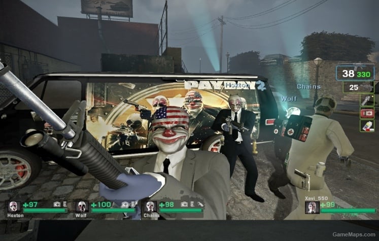 Payday 2 van L4D1