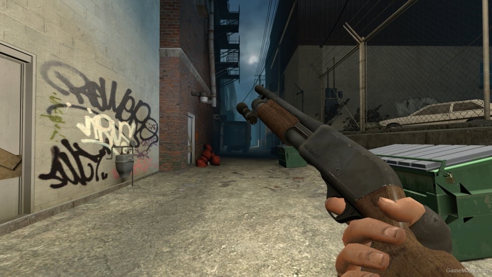 Pump & Chrome Shotguns from L4D2 - Pump Shotgun Pump & Chrome Shotguns from L4D2