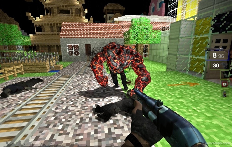 PumpShotgun Blue Camo L4D1