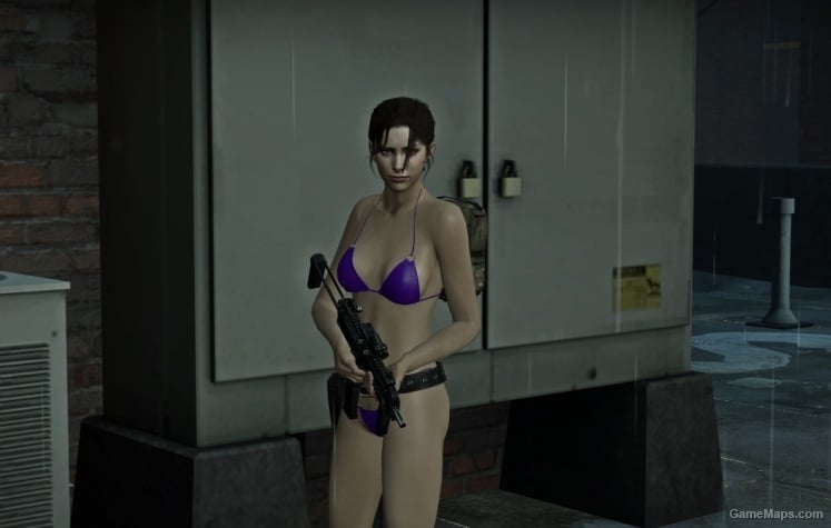 purple bikini zoey (Left 4 Dead) - GameMaps