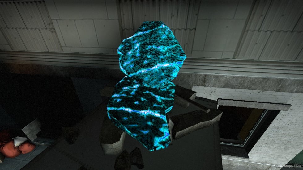 Radioactive Tank Rock - Blue Cyan