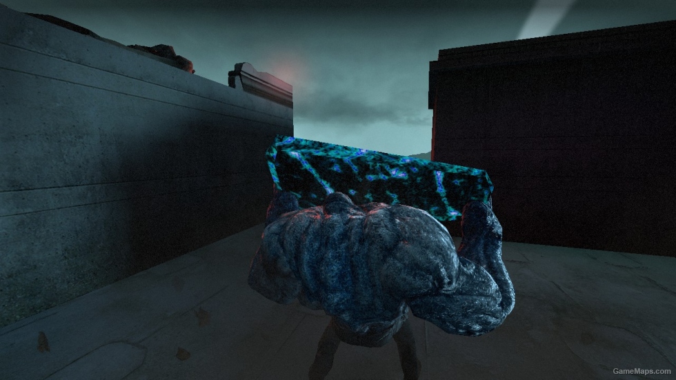 Radioactive Tank Rock - Blue Cyan