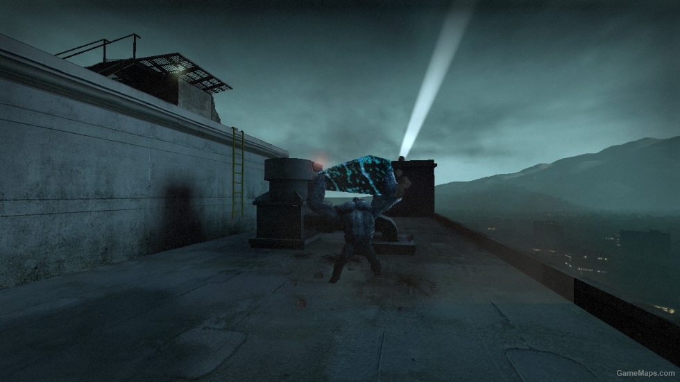 Radioactive Tank Rock - Blue Cyan