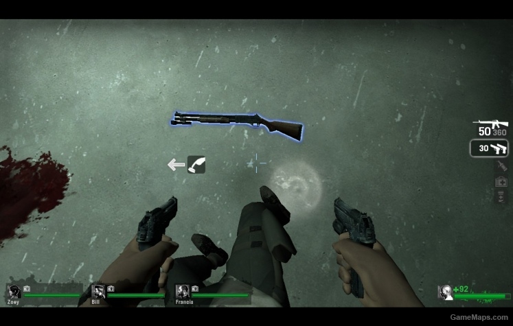 Remington 870 wingmaster(with miztaegg's retexture) for l4d1