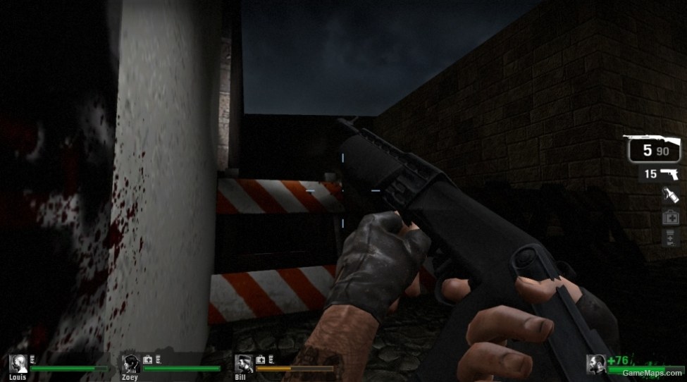 Resident Evil L4 Survivor - ShotgunFranchiSPAS-12