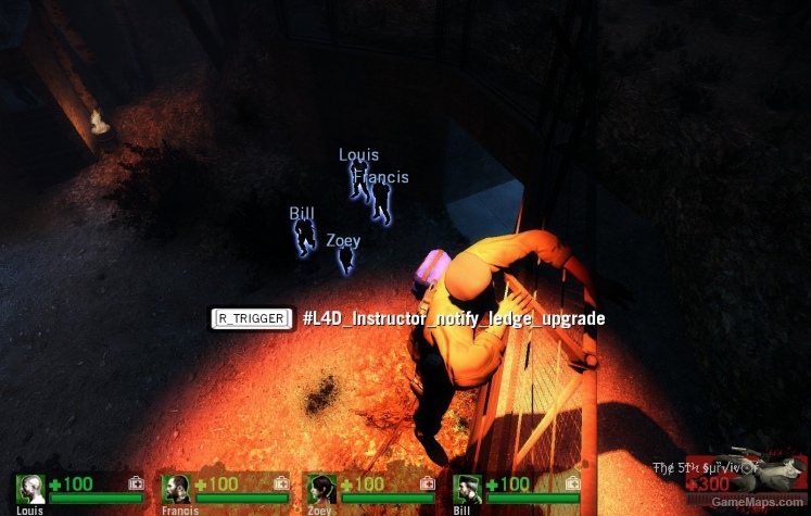 Restore Survivor Upgrade Text