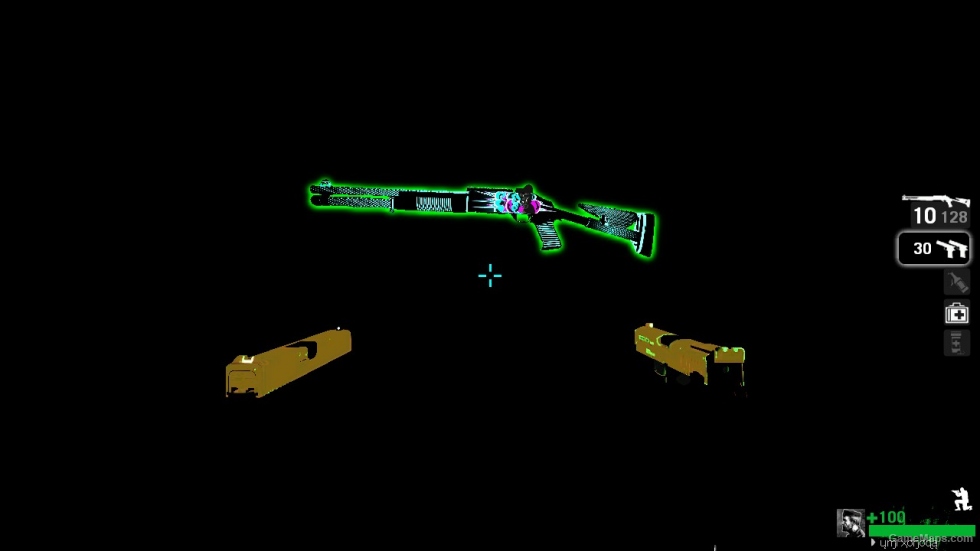 RNG pistol with 7 colors(+Glowing)