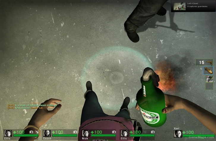 Rochelle replaces Zoey L4D1