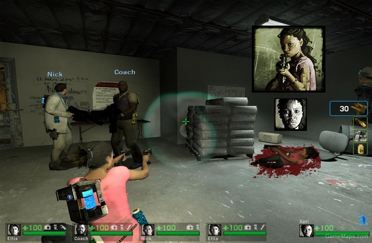Rochelle replaces Zoey L4D1