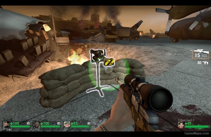 Rusty minigun l4d1