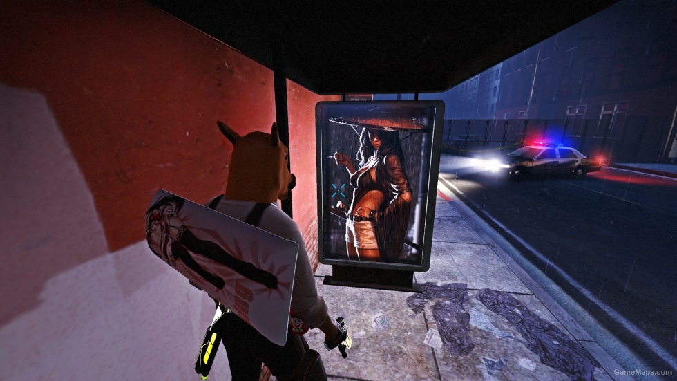Beauty Samurai Bus Stop