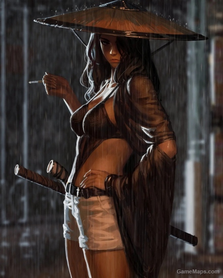 Beauty Samurai Bus Stop