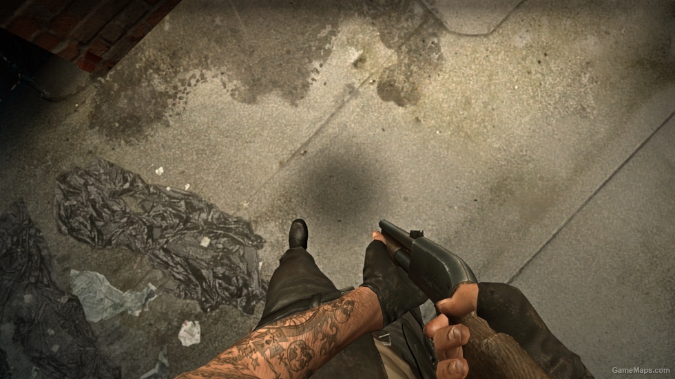 Sawed-off Pump Shotgun
