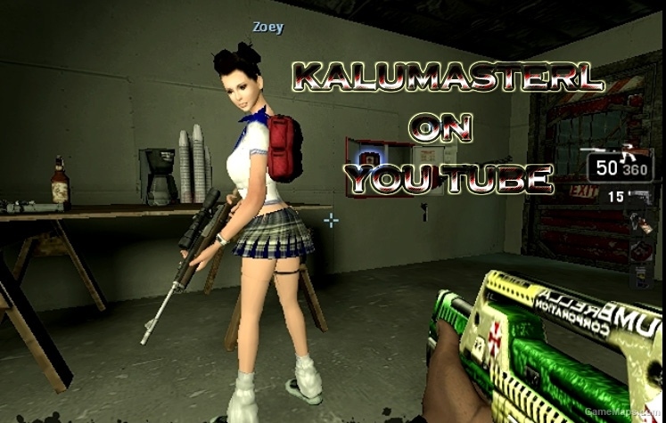 Schoolgirl Zoey by KALU