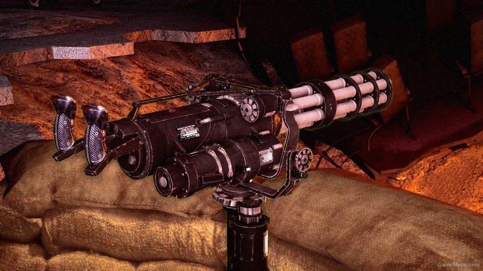 Serious Sam 3 Minigun with TF2 minigun sound