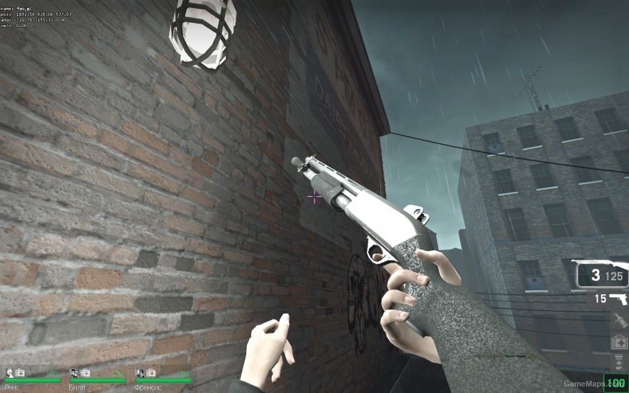 Shotgun-Chrome from the game Left 4 Dead 2