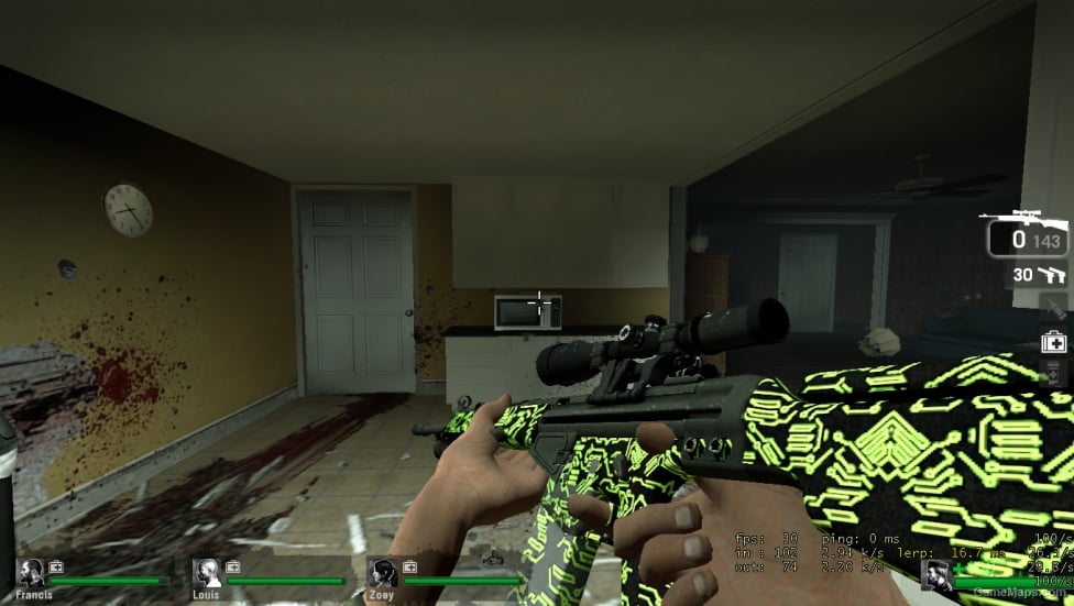 Sniper TRON GREEN
