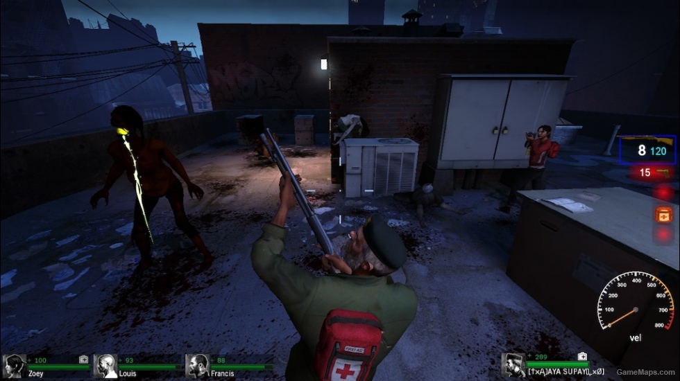 Spitter on L4D1