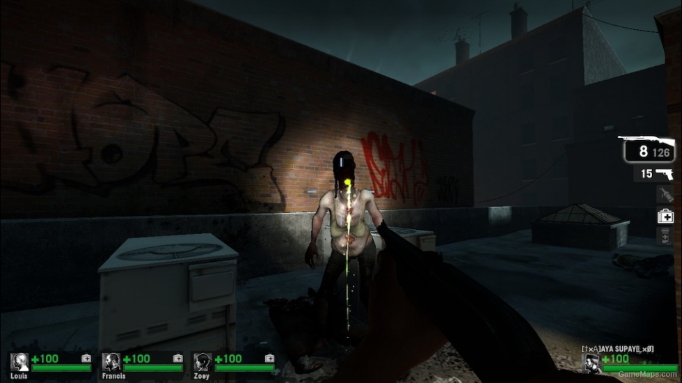 Spitter on L4D1