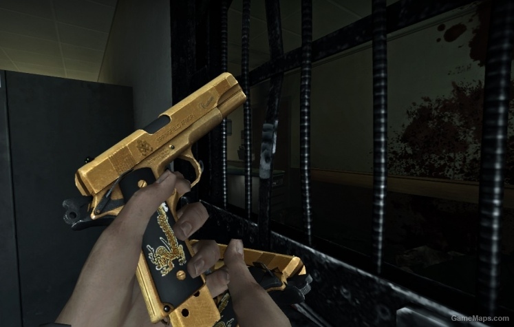 SPRINGFIELD 1911 CUSTOM GOLD PISTOL