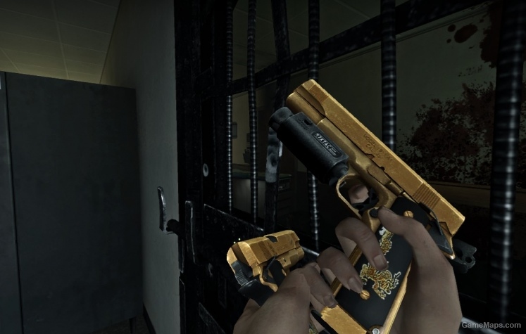 SPRINGFIELD 1911 CUSTOM GOLD PISTOL