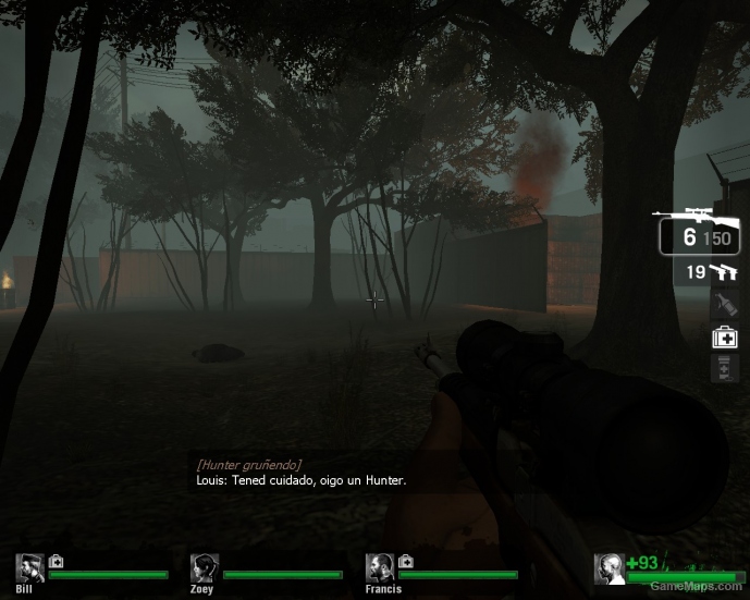 Steam y no steam Mod arboles sin hojas Left 4 dead