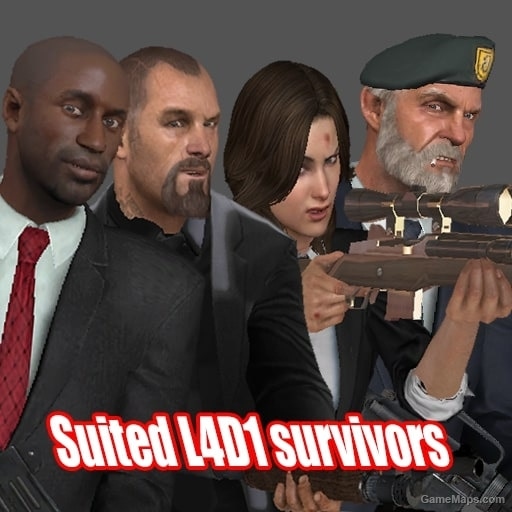Suited L4D1 Survivors