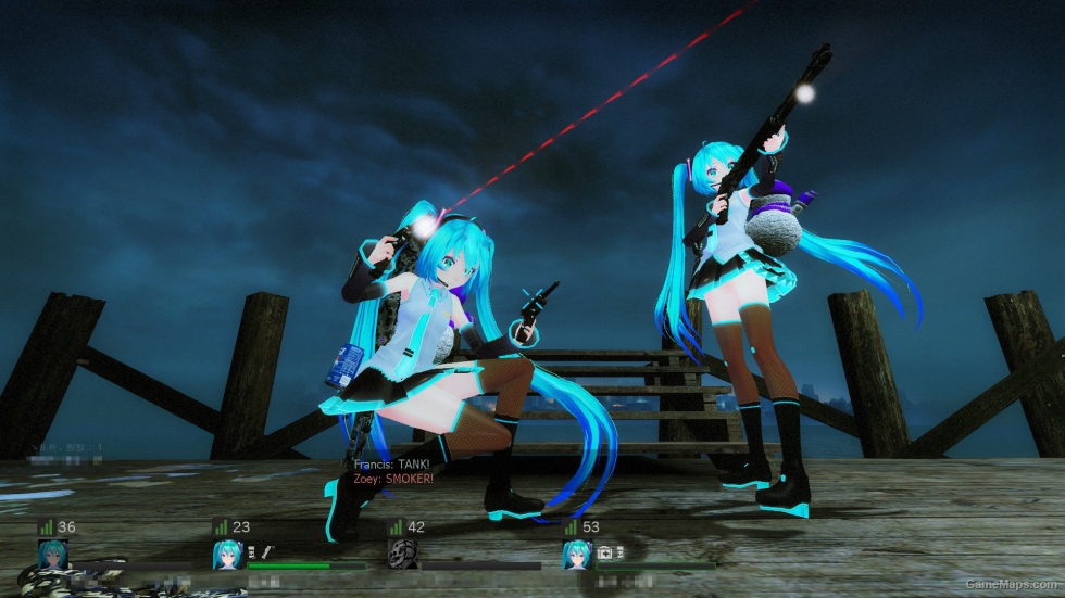 Tda Hatsune Miku V3 Edition V4 Left 4 Dead Gamemaps