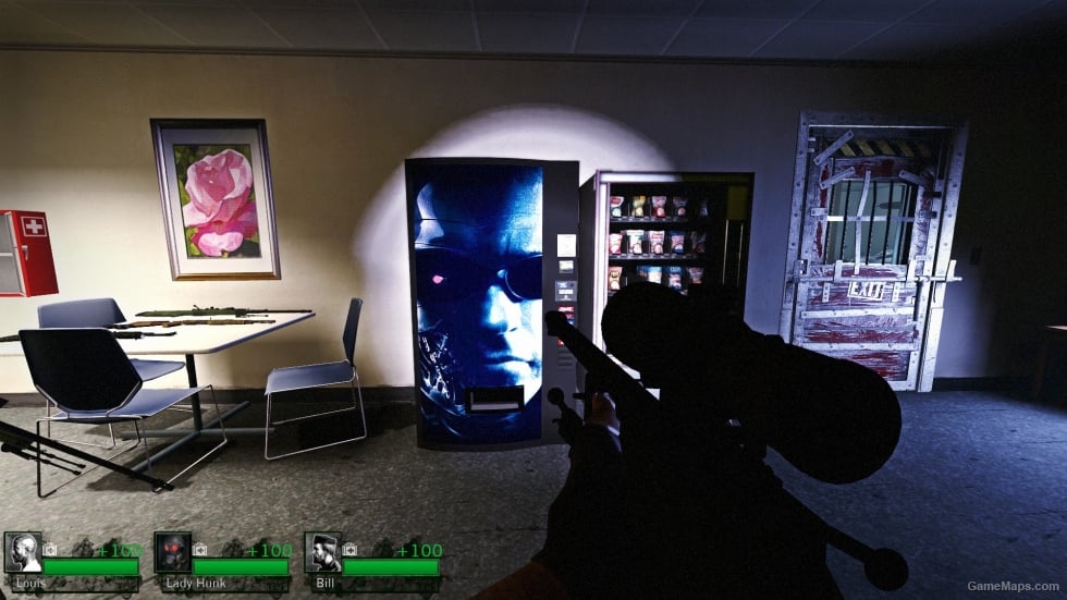 Terminator 3 soda machine