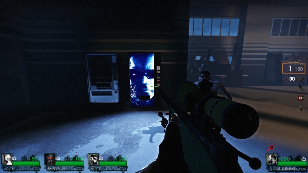 Terminator 3 soda machine