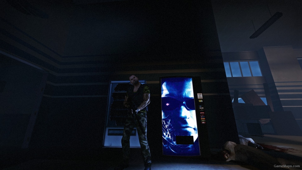Terminator 3 soda machine