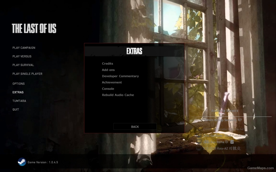 The Last Of Us Menu Background 2