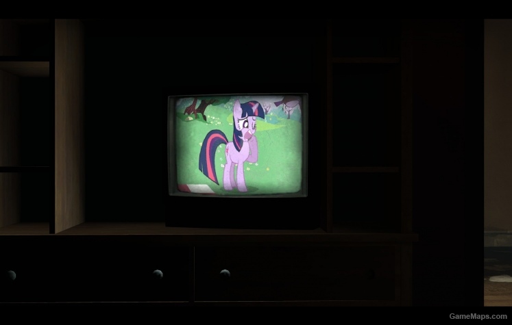 Twilight Sparkle on TV (L4D1)