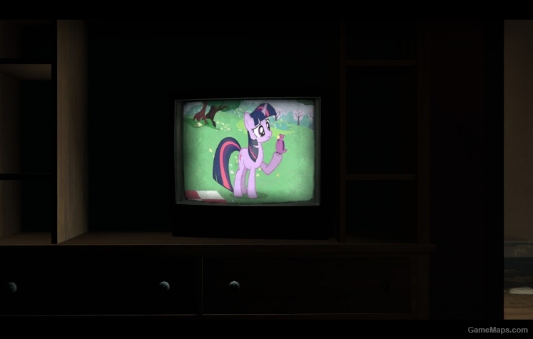 Twilight Sparkle on TV (L4D1)