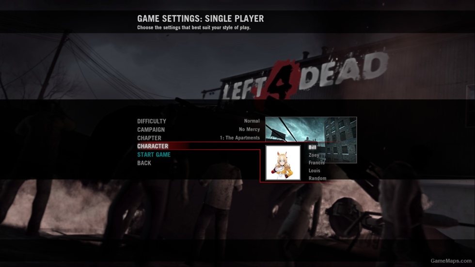 Umamusume: Pretty Derby - 4 survivor pack for Left 4 Dead 1