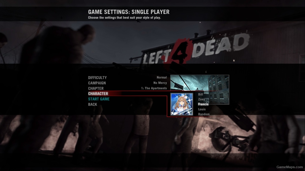 Umamusume: Pretty Derby - 4 survivor pack for Left 4 Dead 1
