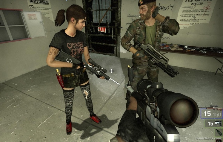 vampire hunter rifle L4D1