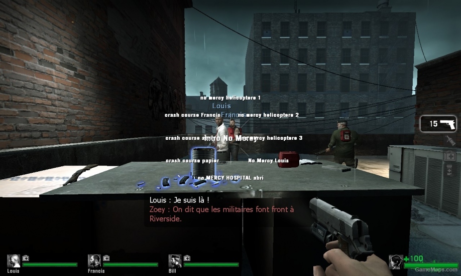 vocalizer Left 4 dead 1 complete pour Zoey