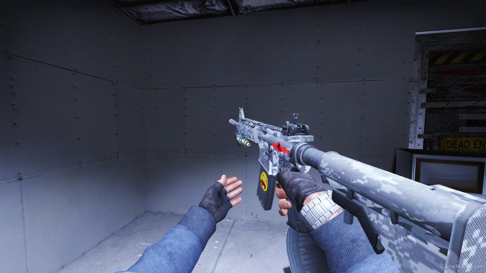 Weapon Rifle U.S Army Camo- M4A1 arby26 v3