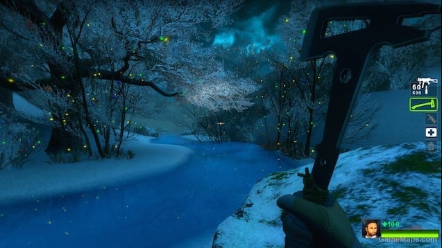 Winter Blue Water