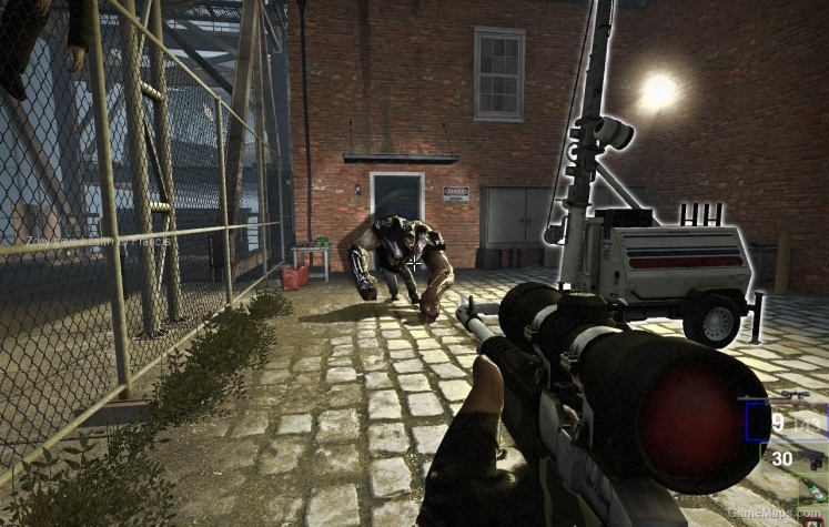 Woodland Camo Hunting Rifle L4D1