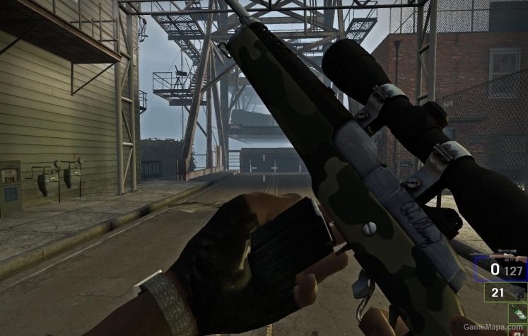 Woodland Camo Hunting Rifle L4D1