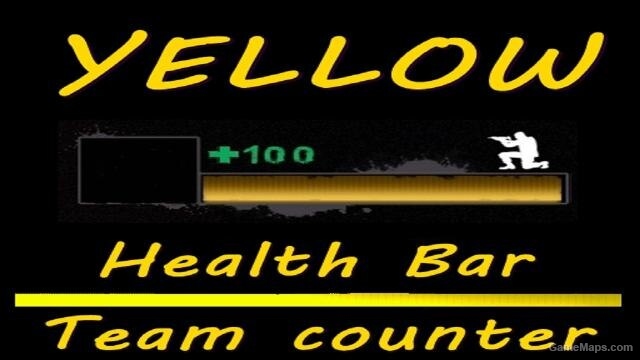 Yellow bar and Health Counter