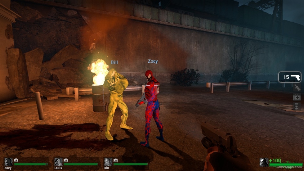 Zoey as SpiderCarnage