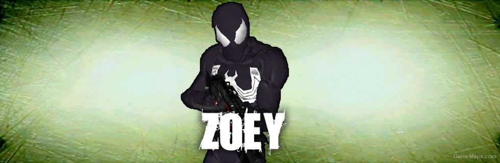 Zoey as Symbiote Spiderman