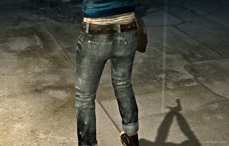Zoey Blue Leather Jacket L4D1