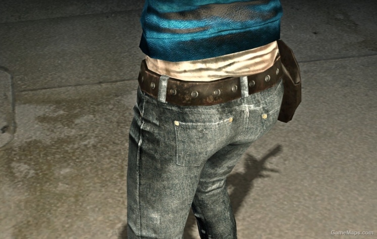 Zoey Blue Leather Jacket L4D1
