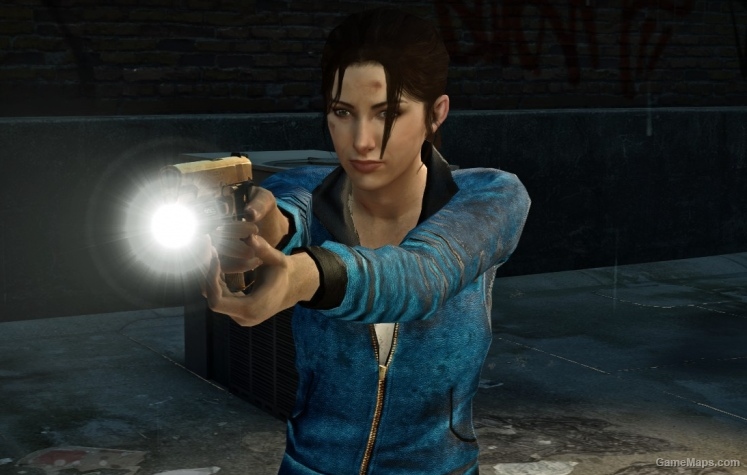 Zoey Blue Leather L4D1