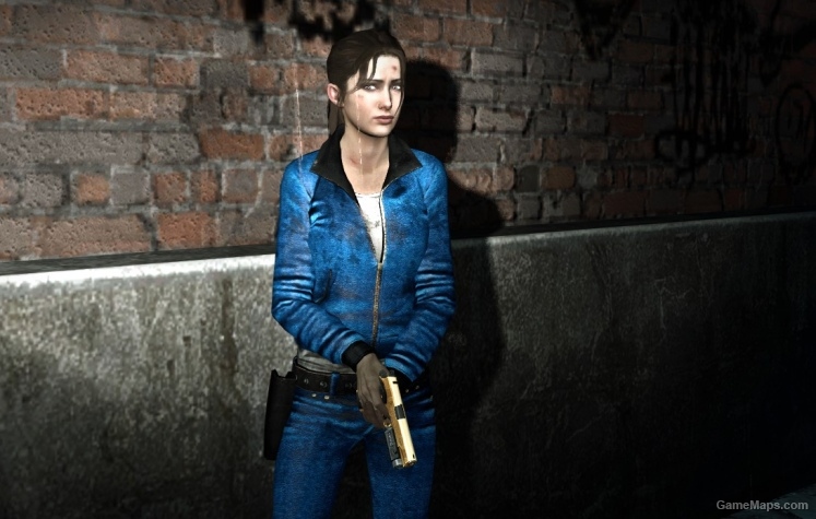 Zoey Blue Leather L4D1