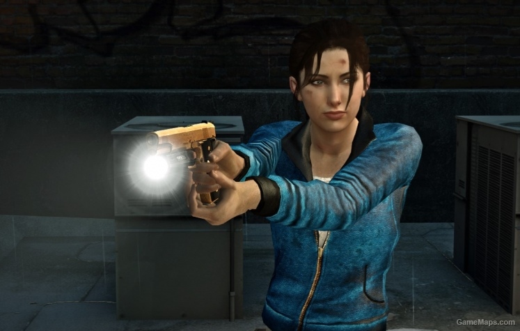 Zoey Blue Leather L4D1